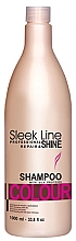 Шампунь для окрашенных волос - Stapiz Sleek Line Colour Shampoo — фото N1