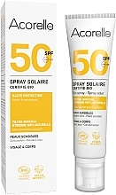 Солнцезащитный спрей без запаха SPF 50 - Acorelle Unscented Sunscreen Spray Spf 50 — фото N1