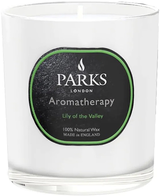 Ароматична свічка - Parks London Aromatherapy Lily of the Valley Candle — фото N2
