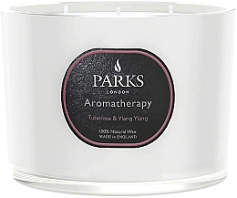 Ароматическая свеча - Parks London Aromatherapy Tuberose & Ylang Ylang Candle — фото N3