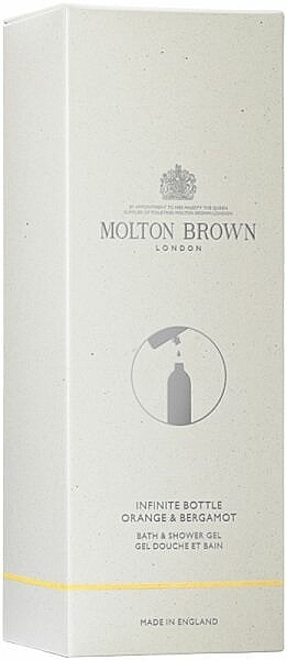 Molton Brown Orange & Bergamot Bath & Shower Gel Infinite Bottle - Гель для душу — фото N2