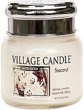 Духи, Парфюмерия, косметика Ароматическая свеча - Village Candle Snoconut
