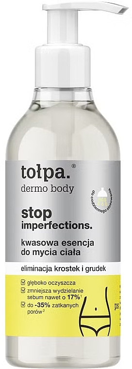 Кислотна есенція для миття тіла - Tolpa Dermo Body Stop Imperfections — фото N1