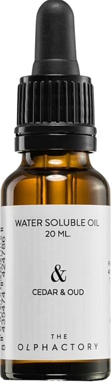 Водорастворимое масло - Ambientair The Olphactory Cedar And Oud Water Soluble Oil — фото N1