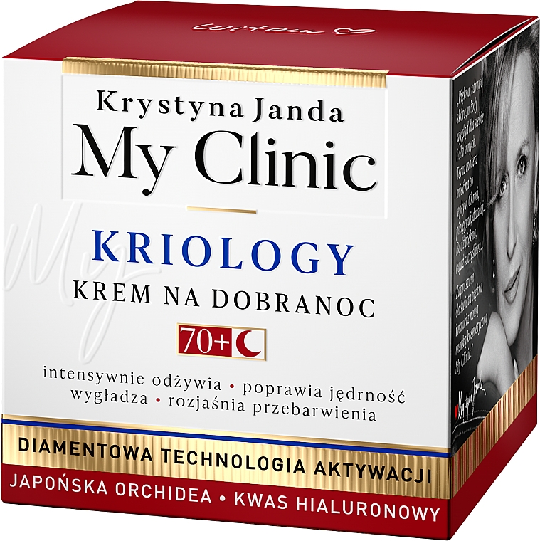 Нічний крем для обличчя 70+ - Janda My Clinic Kriology Night Cream 70+ — фото N1