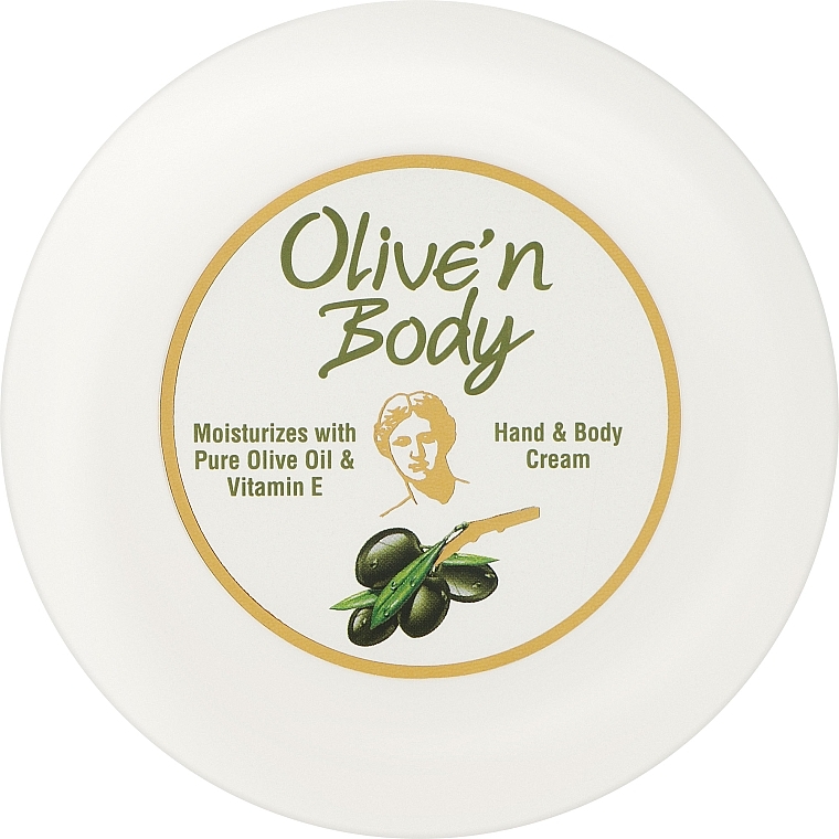 Зволожувальний крем для рук і тіла з олією оливки та вітаміном Е - Sera Cosmetics Olive’n Body Hand & Body Cream — фото N1