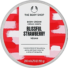 Крем для тіла - The Body Shop Body Cream Blissful Strawberry Vegan — фото N1
