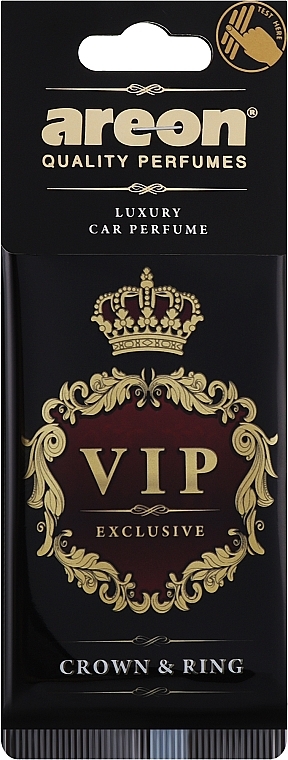 Ароматизатор воздуха - Areon VIP Crown & Ring Luxury Car Perfume — фото N1