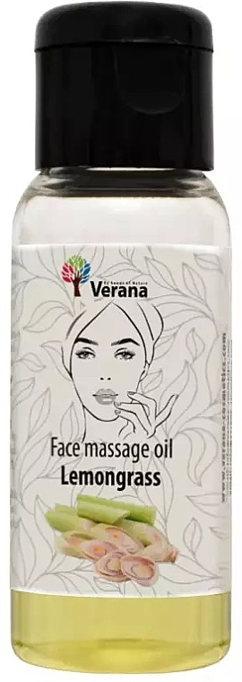 Массажное масло для лица "Лемонграсс" - Verana Face Massage Oil Lemongrass — фото N1