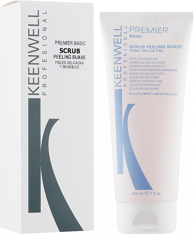 УЦЕНКА Мягкий скраб-пилинг с полиэтиленовыми шариками - Keenwell Premier Basic Profesional Soft Scrub Peeling * — фото N2