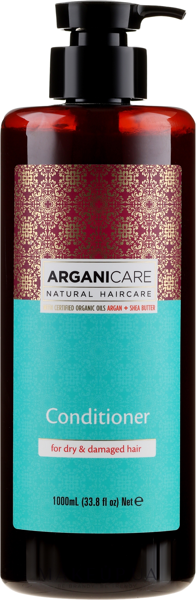 Кондиціонер для сухого і пошкодженого волосся - Arganicare Conditioner For Dry And Damaged Hair — фото 1000ml
