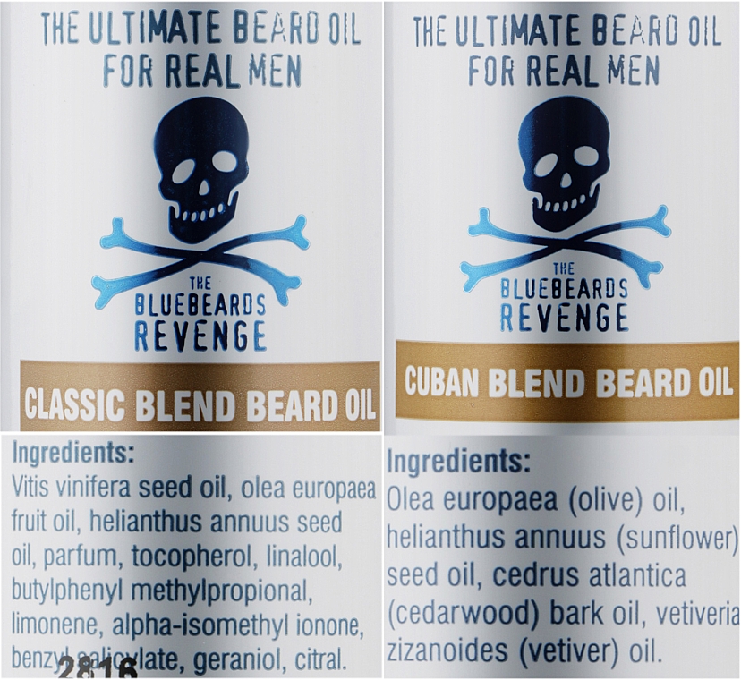 Набор - The Bluebeards Revenge Double Trouble Beard Kit (cream/50 ml*2) — фото N3