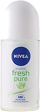 Дезодорант роликовый - NIVEA Pure & Natural Jasmine Deodorant Roll-On — фото N1