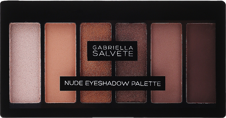 Палетка тіней для повік - Gabriella Salvete Nude Eyeshadow Palette — фото N1