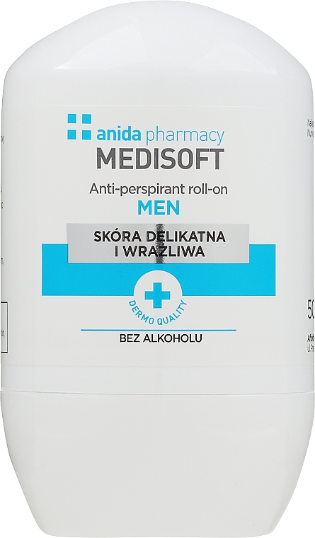 Антиперспірант - Anida Pharmacy Medisoft Man Deo Roll-On