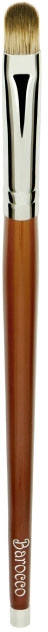 Плоский пензлик для нанесення пудрових текстур та кремових консистенцій, F348 - Muba Factory Brush Barocco — фото N1