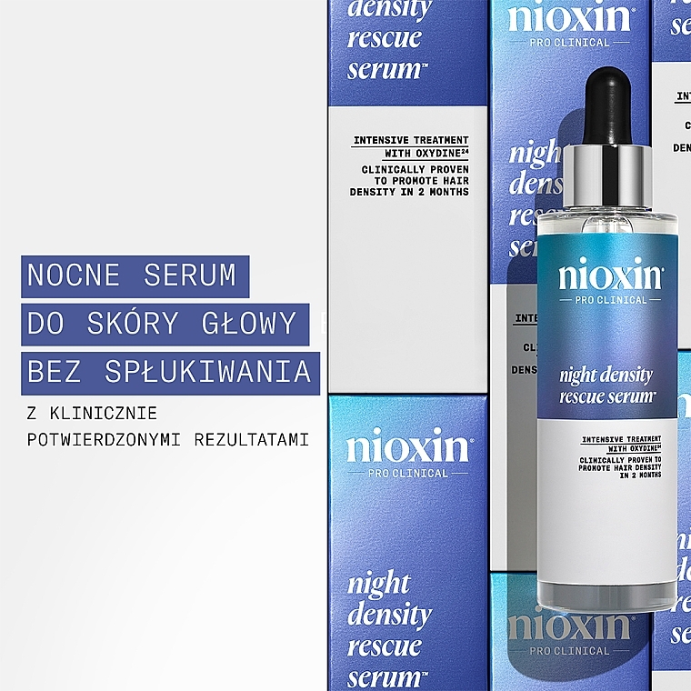 Ночная сыворотка для волос - Nioxin Night Density Rescue Serum — фото N2