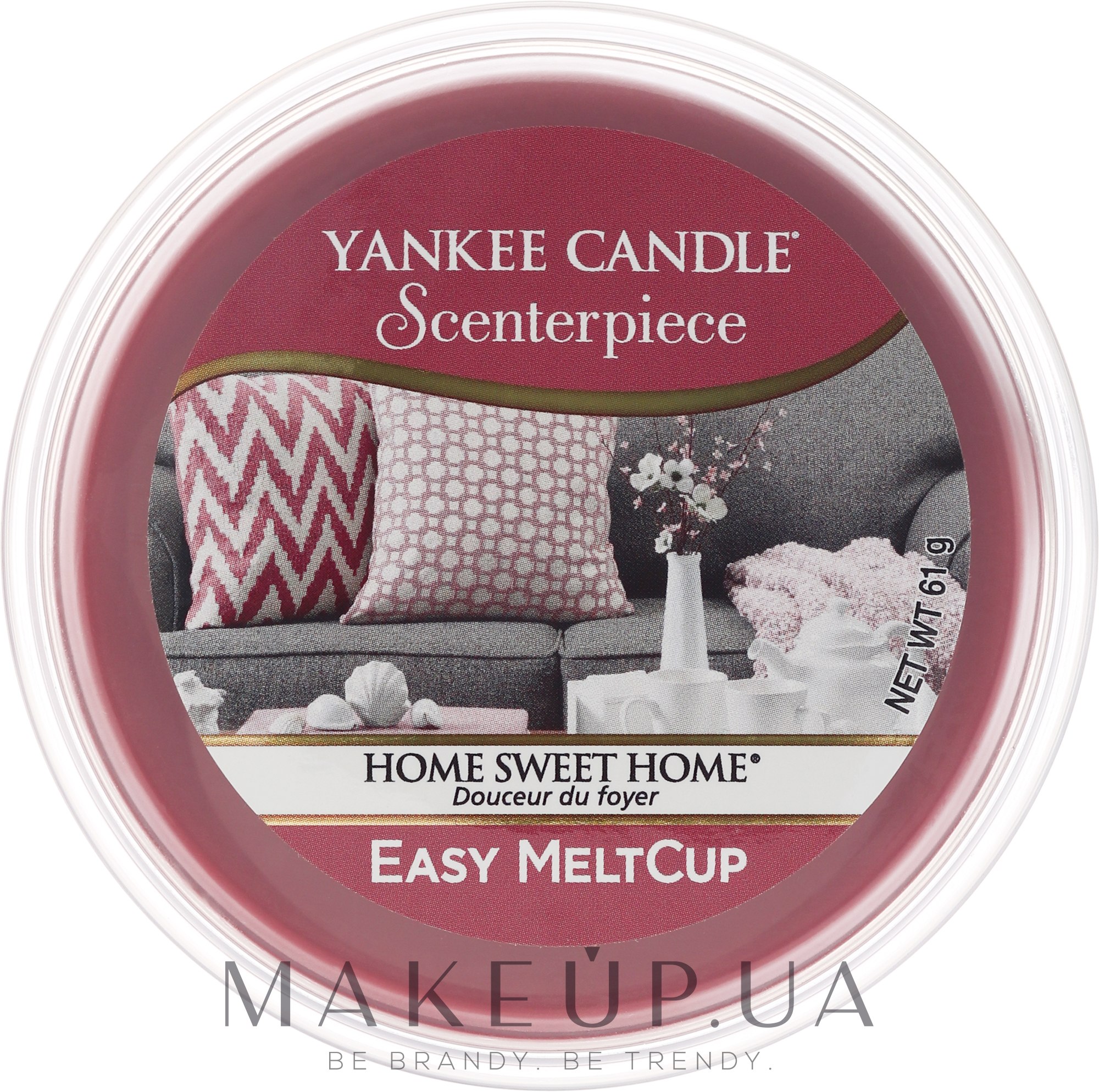 Ароматический воск - Yankee Candle Home Sweet Home Scenterpiece Melt Cup — фото 61g