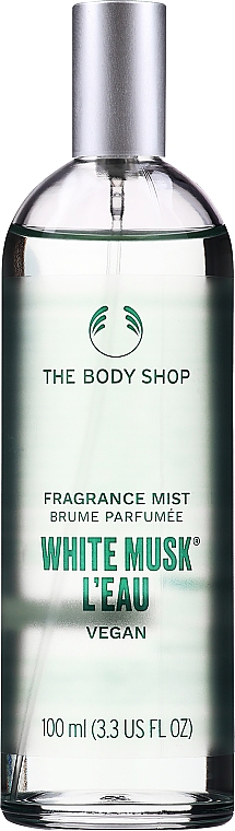The Body Shop White Musk L'Eau Vegan - Парфюмированный мист для тела — фото N1