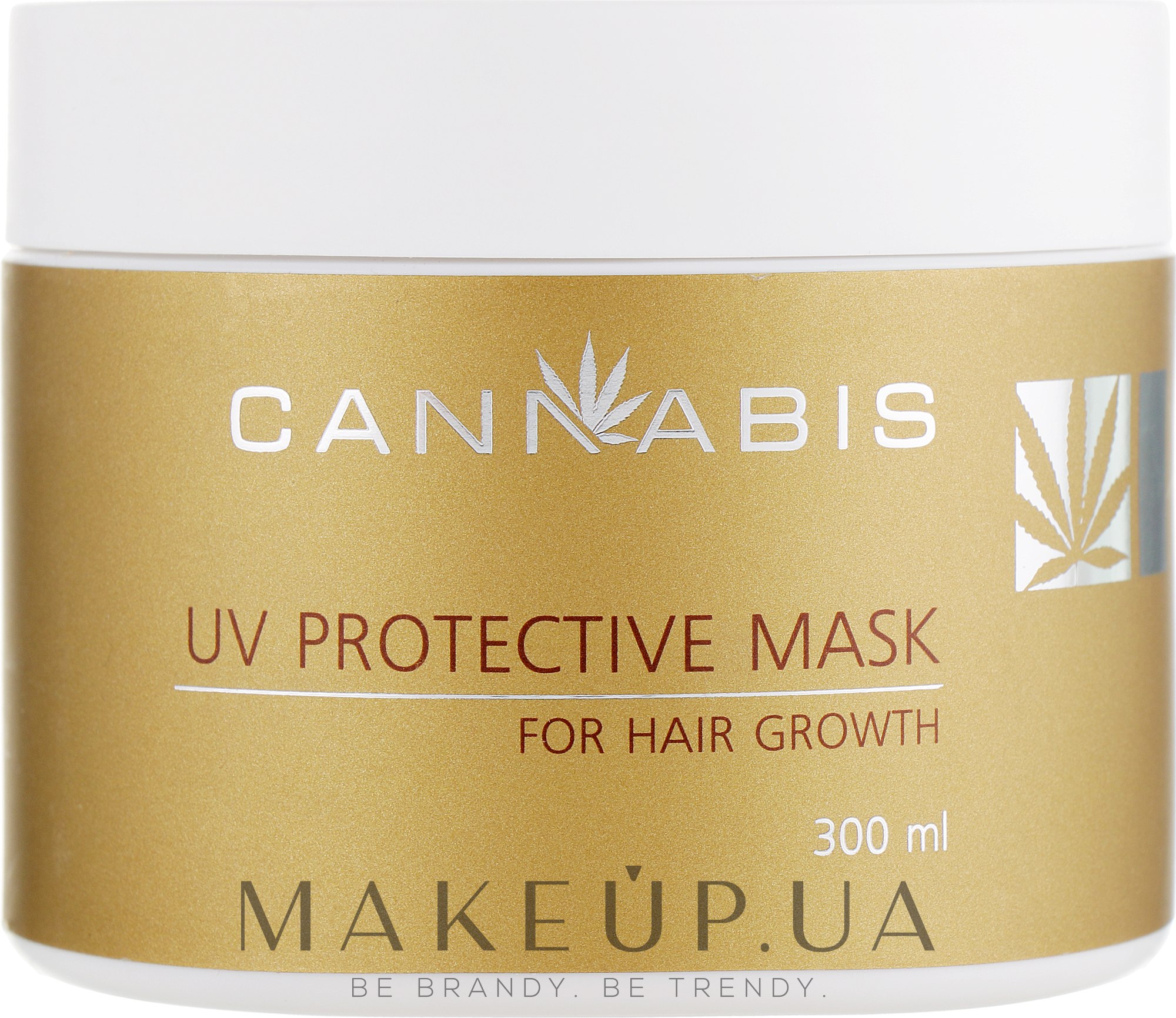 Маска для росту волосся з захистом від ультрафіолету з екстрактом канабісу - Cannabis UV Protective Mask for Hair Growth — фото 300ml