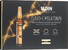 Парфумерія, косметика Сироватка для обличчя нічна - Isdin Isdinceutics Flavo C Melatonin Serum Reparador De Noche