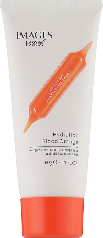 Пінка для вмивання з екстрактом червоного апельсина - Images Blood Orange Moisturizing Cleanser — фото N1