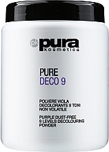 Парфумерія, косметика Порошок для волосся освітлювальний - Pura Kosmetica Pure Deco 9
