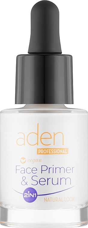 Сироватка-праймер для обличчя 2в1 - Aden Cosmetics Face Primer & Serum 2in1 — фото N1