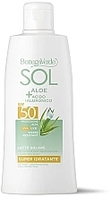 Солнцезащитный лосьон для тела - Bottega Verde Sol Aloe + Hyaluronic Acid Sun Lotion SPF50 — фото N1