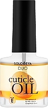 Двофазна олія для кутикули "Грейпфрут" - Solomeya Cuticle Oil — фото N1