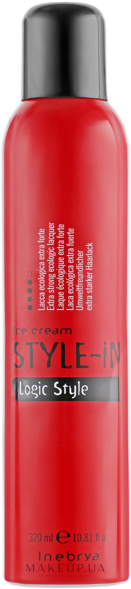 Лак для волосся, екстрасильна фіксація - Inebrya Style-In Extra Strong Spray — фото 320ml
