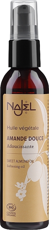 Масло сладкого миндаля - Najel Natural Organic Sweet Almond Oil