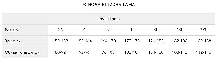 Трусы женские POL5014BI-02, черные - Lama  — фото N2