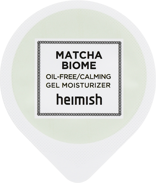 Гель для лица - Heimish Matcha Biome Oil-Free Calming Gel (мини) — фото N1