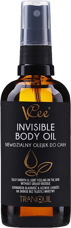 Невидимое масло для тела "Спокойствие" - VCee Invisible Body Oil Tranquil