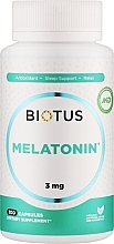 Дієтична добавка "Мелатонін", 3 мг - Biotus Melatonin — фото N3