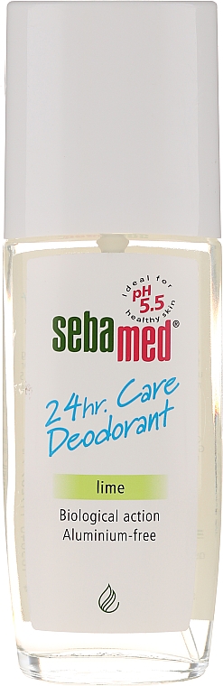 Дезодорант - Sebamed Lime 24H Classic Deodorant Spray — фото N1