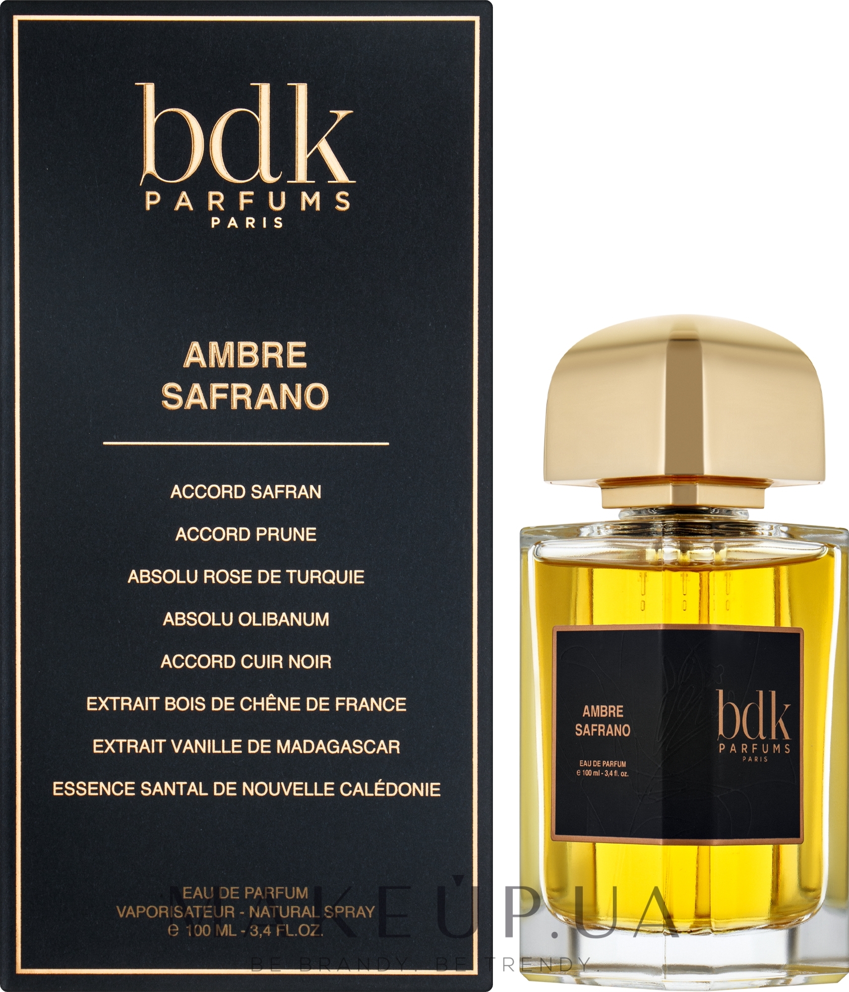 BDK Parfums Ambre Safrano - Парфюмированная вода — фото 100ml