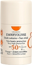 Сонцезахисний стик - Embryolisse Laboratories Sun Stick SPF 50 — фото N1