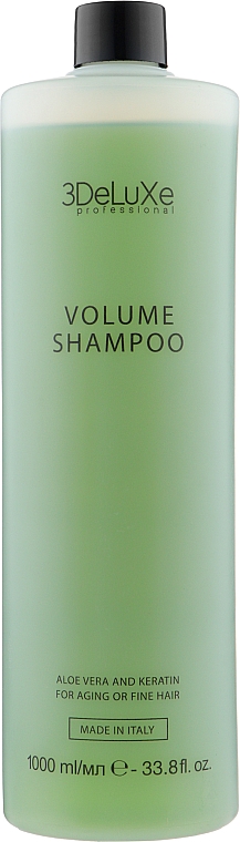 Шампунь для об'єму волосся - 3DeLuXe Volume Shampoo — фото N3