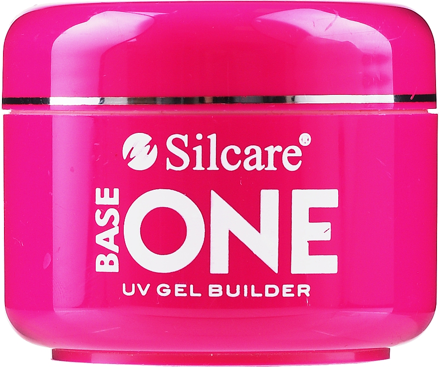 Гель для нігтів, безбарвний - Silcare Base One UV Gel Builder Clear — фото N1