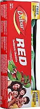 Набор с зеленой щеткой - Dabur Red (toothbrush/1pc + toothpaste/200g) — фото N2