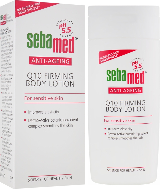 Зміцнювальний лосьйон для тіла - Sebamed Anti-Ageing Q10 Firming Body Lotion — фото N1