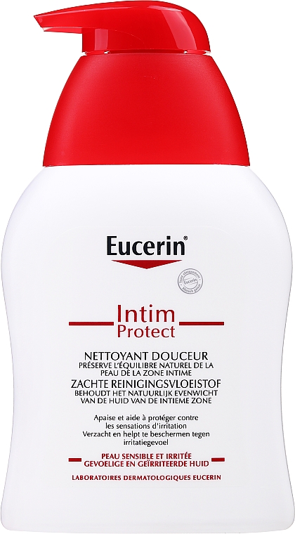 Средство для интимной гигиены - Eucerin Intim Protect Gentle Cleansing Fluid — фото N1