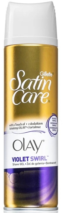 Гель для гоління - Gillette Satin Care Olay Violet Swirl — фото N2