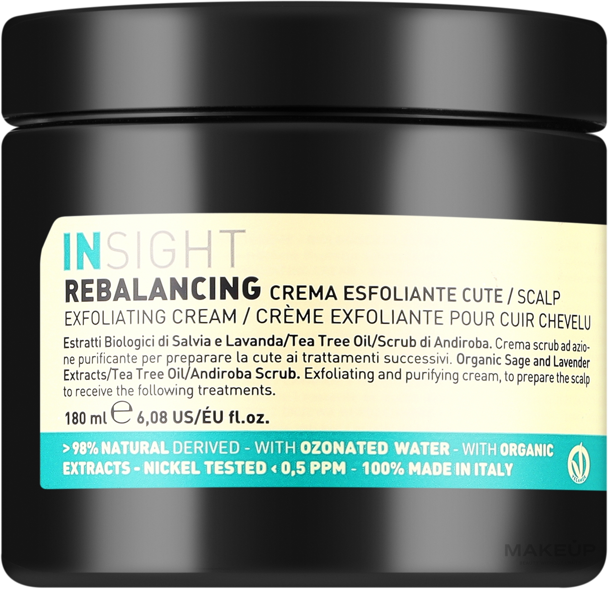 Крем-скраб для шкіри голови - Insight Rebalancing Scalp Exfoliating Cream — фото 180ml