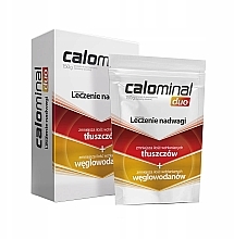 Диетическая добавка для снижения веса (порошок) - Aflofarm Calominal Duo — фото N1