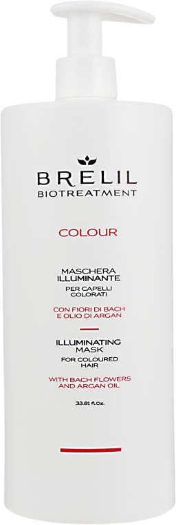 Маска для окрашенных волос - Brelil Bio Treatment Colour Illuminating Mask — фото N2