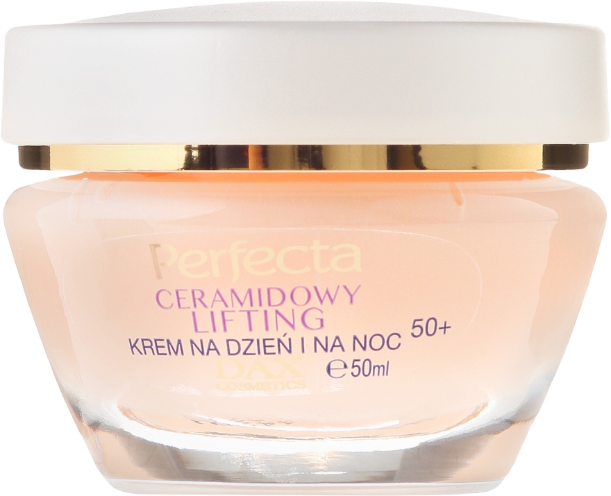 Антивіковий крем для обличчя - Perfecta Ceramid Lift 50+ Face Cream — фото N2