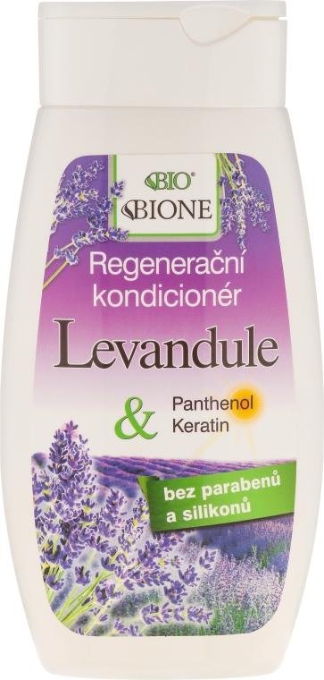 Відновлювальний кондиціонер для волосся - Bione Cosmetics Lavender Regenerative Hair Conditioner